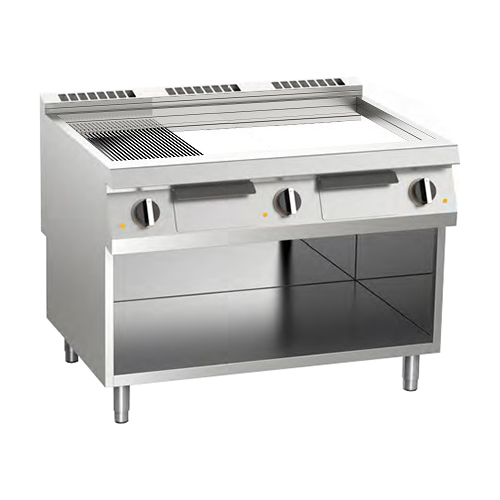 Электрическая жарочная поверхность 900 серии Apach Chef Line SLFTE129CLROS хром