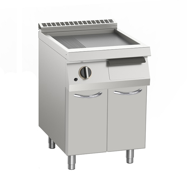 Газовая жарочная поверхность 700 серии Apach Chef Line SLFTG67LRCS чугун