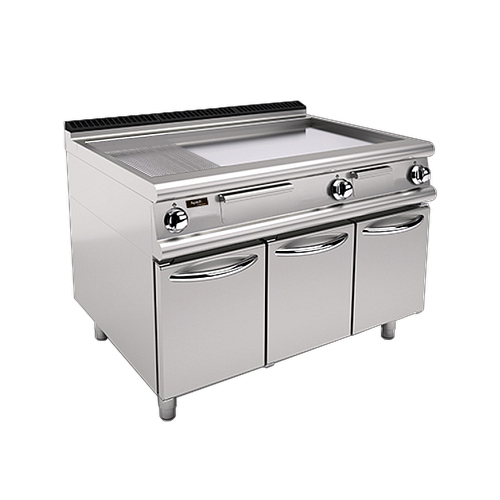 Электрическая жарочная поверхность 900 серии Apach Chef Line LFTE129LRCS сталь