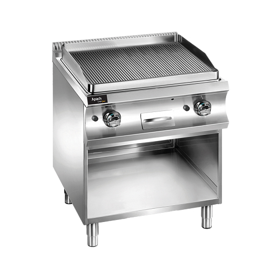 Газовая жарочная поверхность 900 серии Apach Chef Line GLFTG89ROS чугун