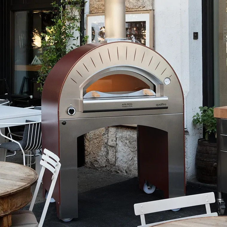 Печь для пиццы дровяная Alfa Pizza Quattro Pro